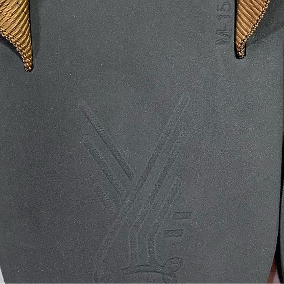 Bundle of 2 Combat Men's Black Flip Flops Sandals Size 15 NWT - Picture 5 of 7